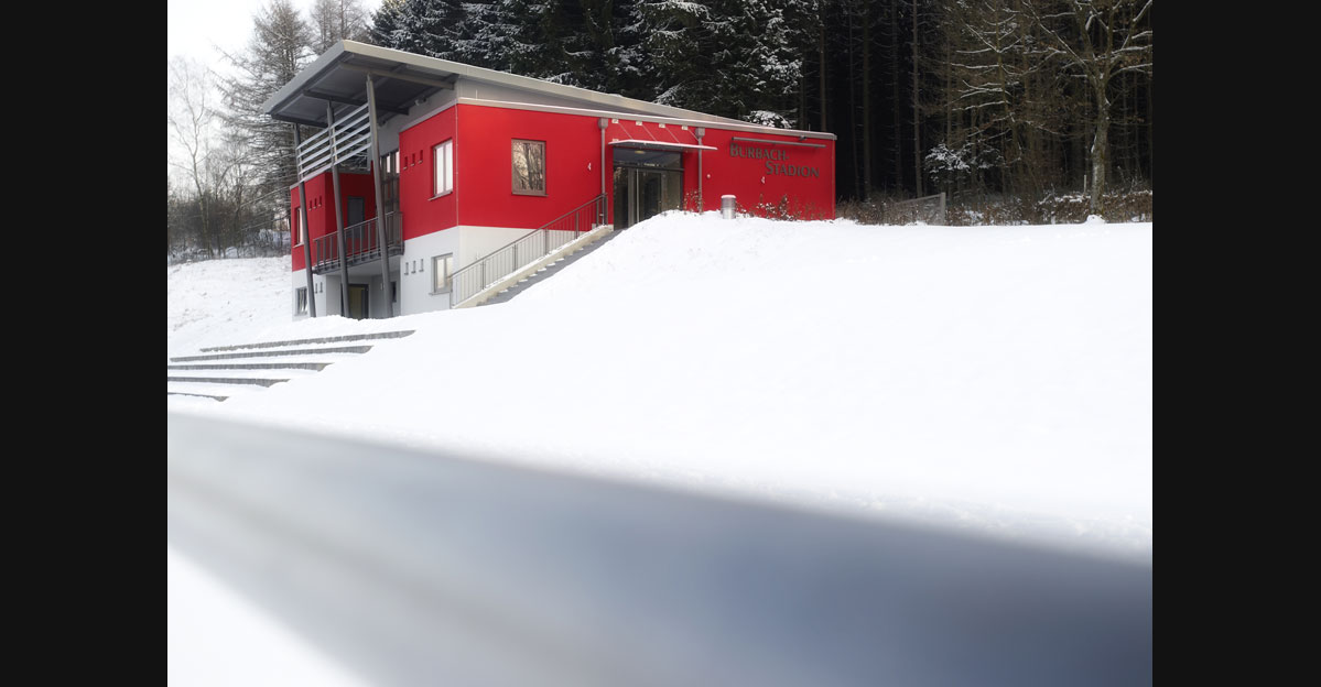 Burbach-Stadion in Hachenburg Architekten Ritz & Losacker, Ötzingen/Heiligenroth